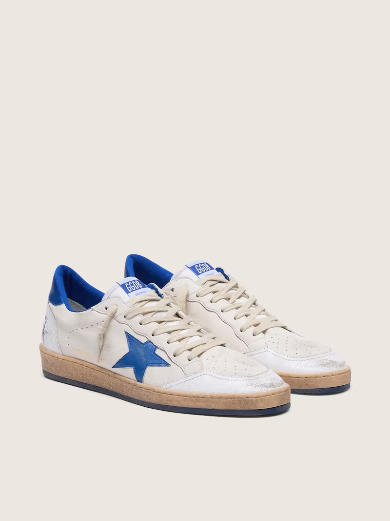 Golden Goose Ball-Star — Blue&White