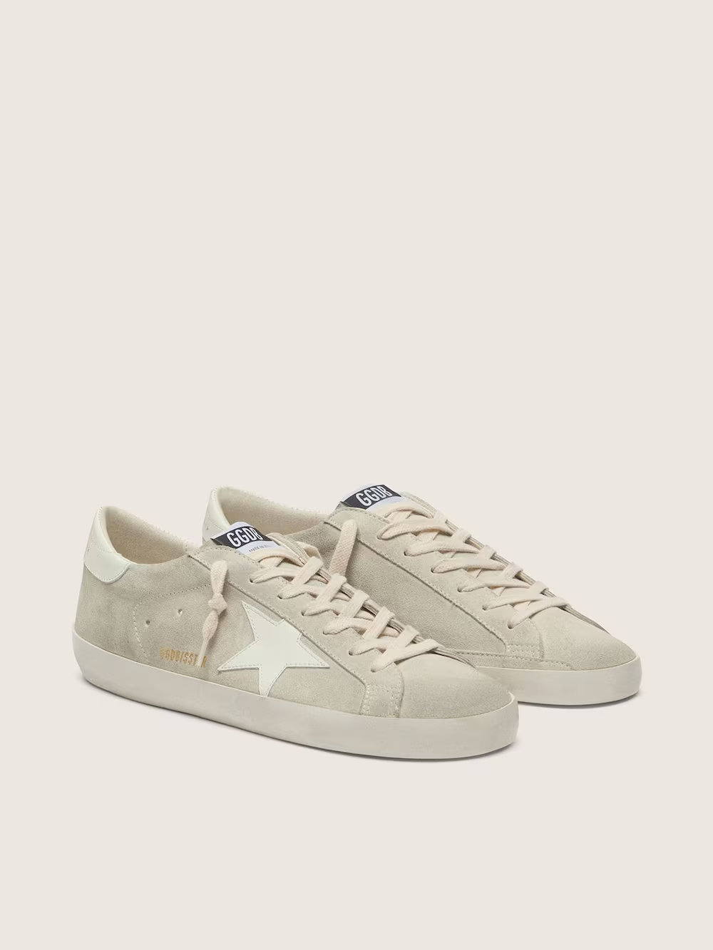 Golden Goose Super-Star — Gray Suede