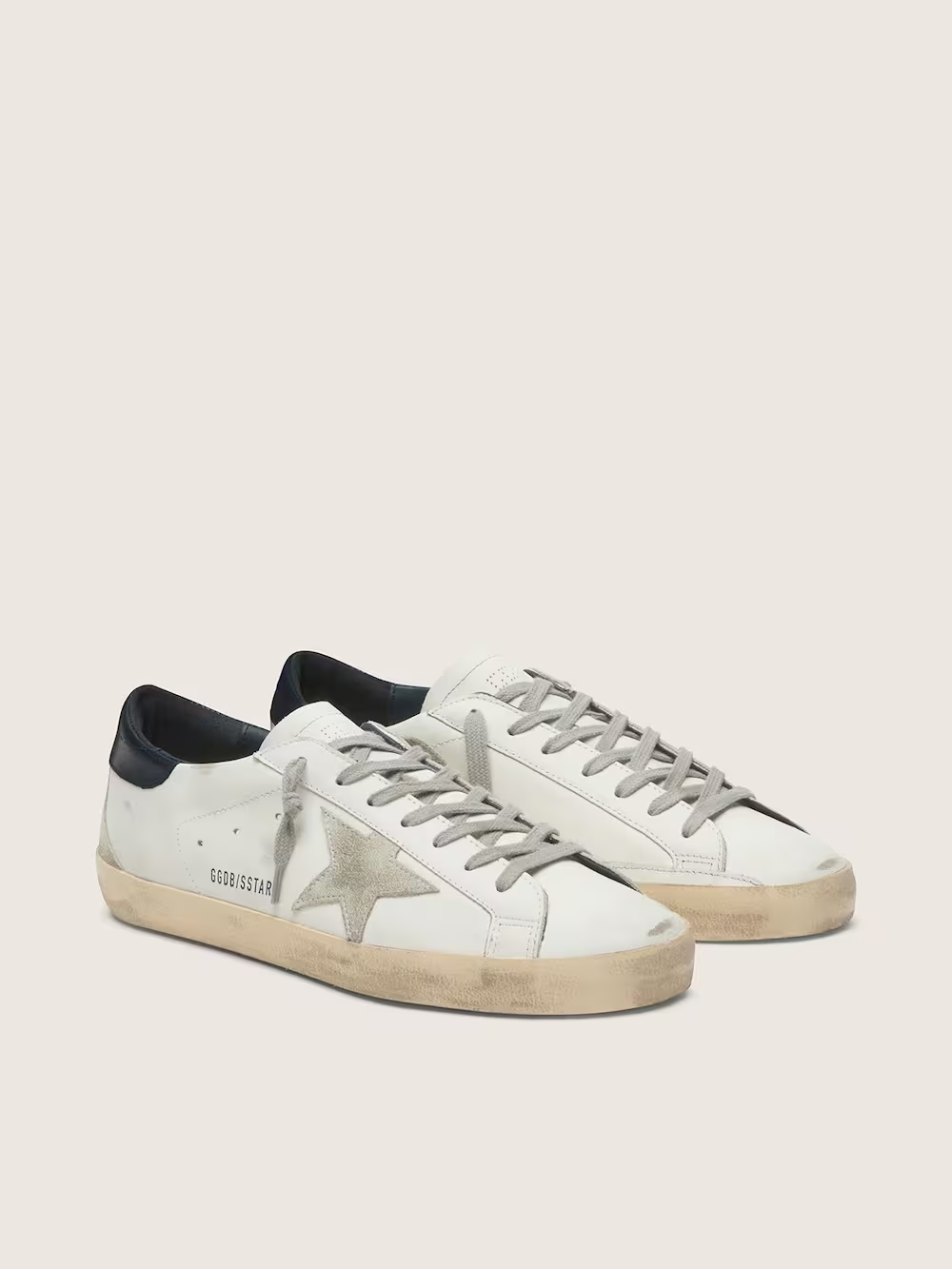 Golden Goose Super-Star — Blue & Gray