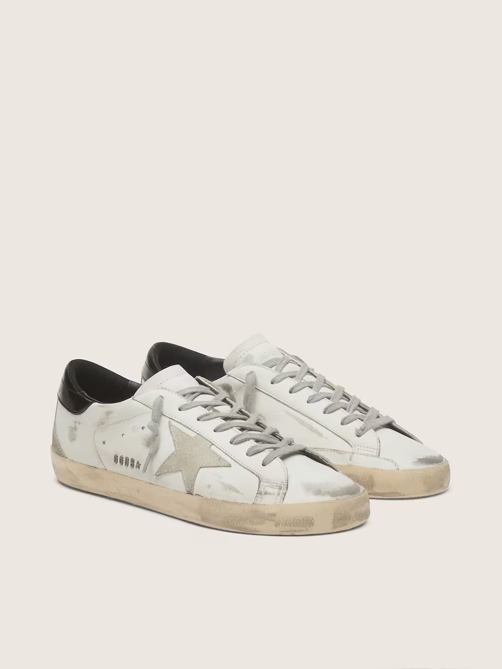 Golden Goose Super-Star — Black & Gray