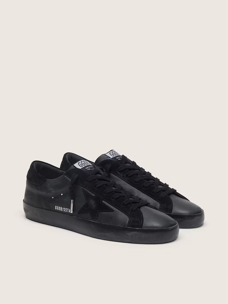 Golden Goose Super-Star — Triple Black