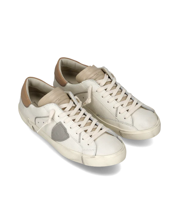Philippe Model Paris PRSX — Gold & White