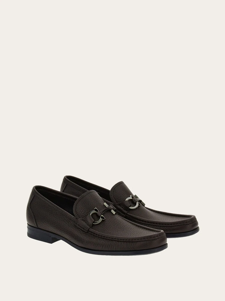 Salvatore Ferragamo Loafer — Brown Leather